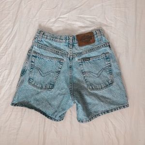 Harley Davidson denim biker shorts